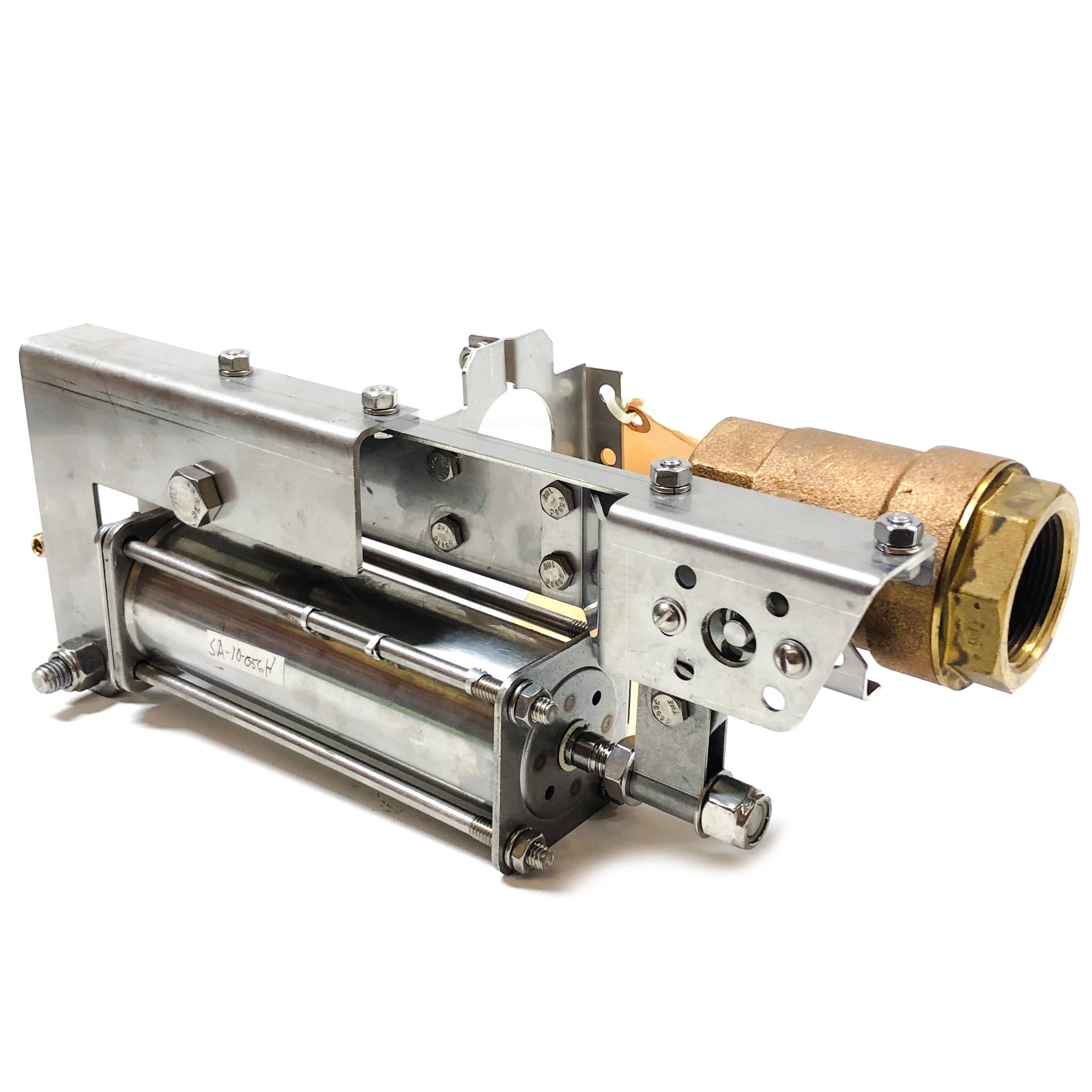 A72AN002C Milnor 1.5" NPT Brass Valve and STR MT Actuator