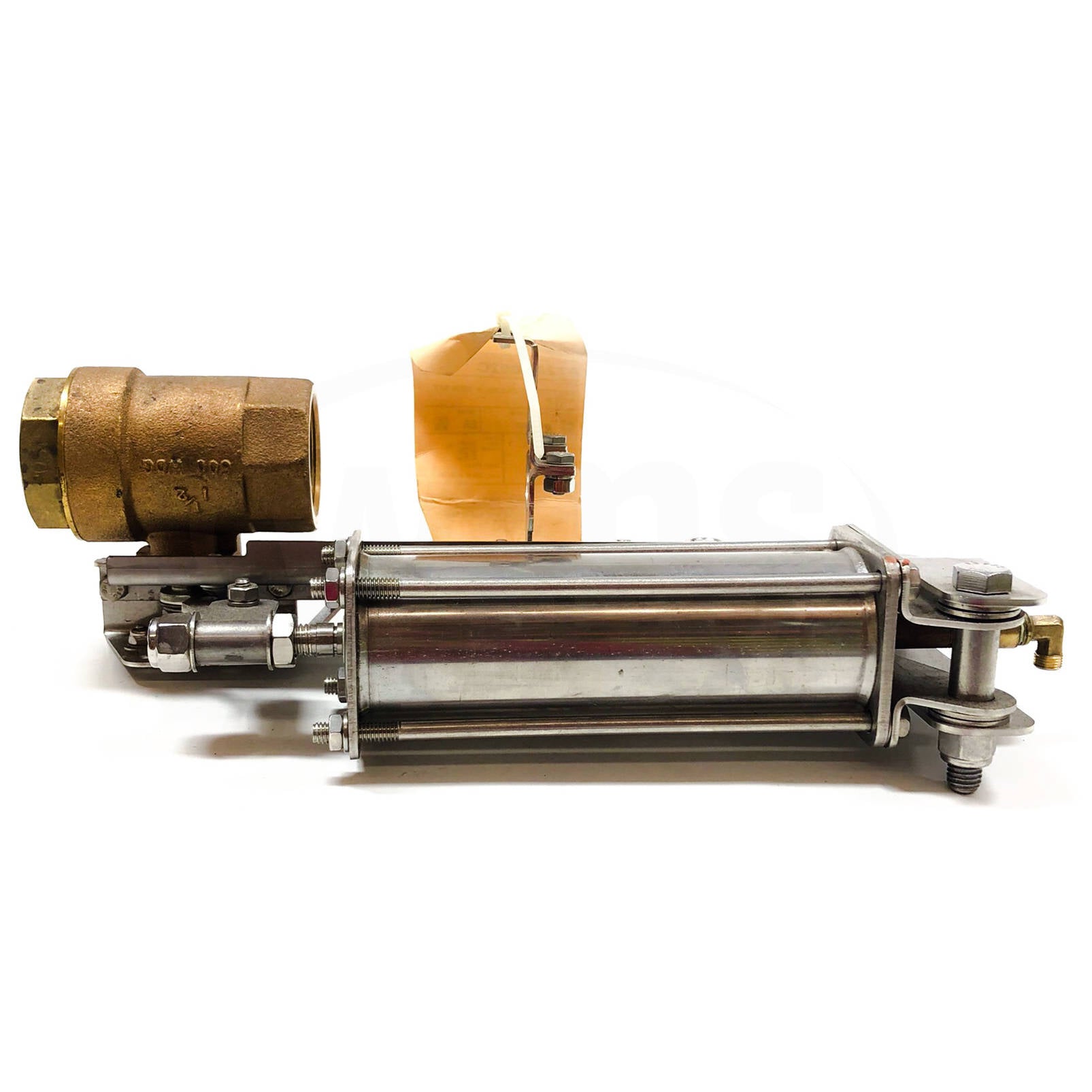 A72AN002C Milnor 1.5" NPT Brass Valve and STR MT Actuator