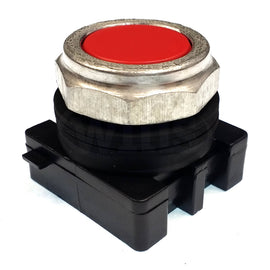 CSW30-BF1 WEG 30MM Aluminum Flush Pushbutton, Red