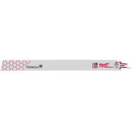 48-00-5789 Milwaukee 12" 18 TPI  The Torch SAWZALL Blades, 5 Pack