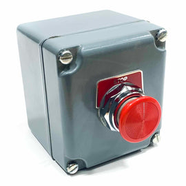 9001KYK14 Square D Mushroom Stop Pushbutton Control Station