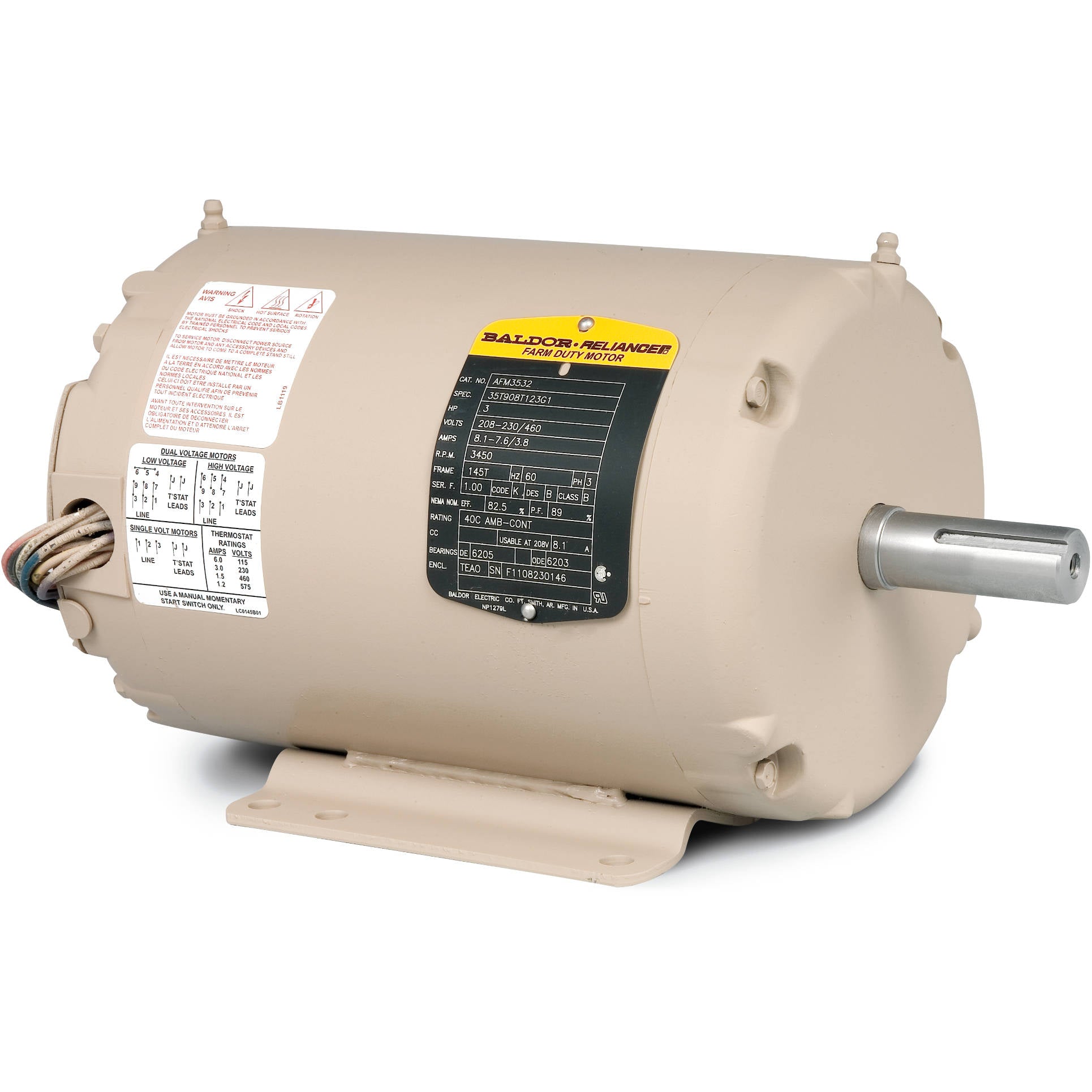 Farm Duty Electric Motors