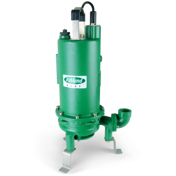 AGPR200WP2-20 Ashland 2HP Grinder Pump, 230VAC Single Phase