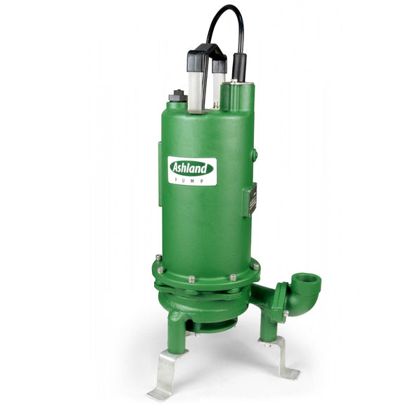 AGPR200WP2-20 Ashland 2HP Grinder Pump, 230VAC Single Phase