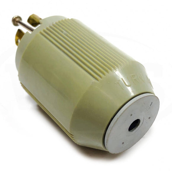 AH4721N Arrow Hart Autogrip Locking Plug, 15A, 125V, 2-Pole, 3-Wire GRD