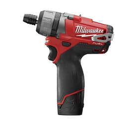 2402-22 M12 Fuel 1/4 HEX 2 Speed Screwdriver Kit w/ 2 Batteries