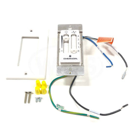 SW90W Emerson Fan/Light "Dual Slide"  Wall Control