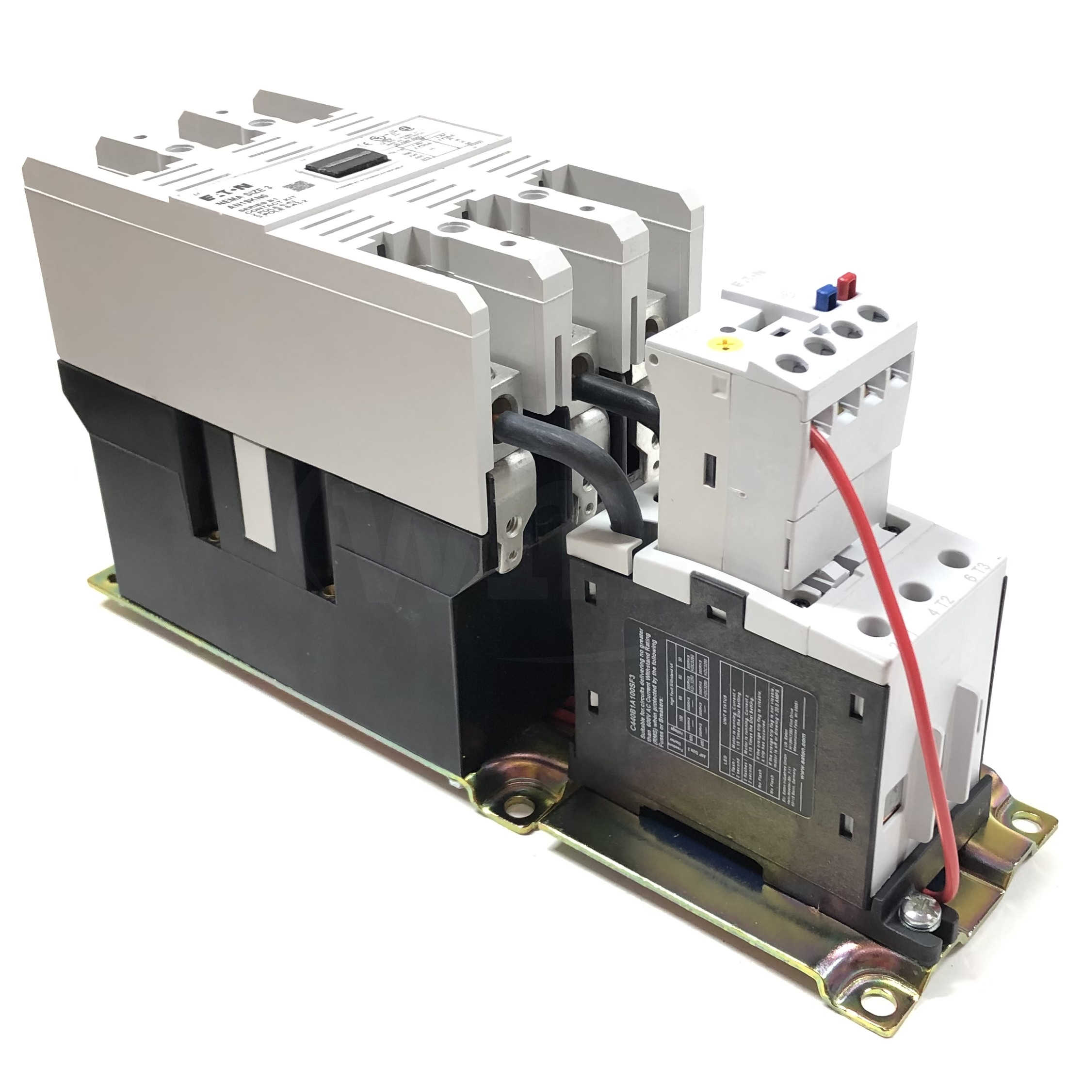 AN19KN0A5E100 Eaton Non-Reversing Motor Starter NEMA Size 3, 3-Pole, 90Amp - 0