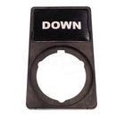 APP30-02 WEG "DOWN" Legend Plate & Holder-3