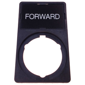 APP30-04 WEG "FORWARD" Legend Plate w/Holder