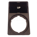 APP30-19 WEG "UP" Legend Plate & Holder-3