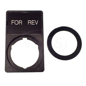 APP30-20 WEG "FOR/REV" Legend Plate & Holder