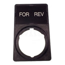 APP30-20 WEG "FOR/REV" Legend Plate & Holder-2