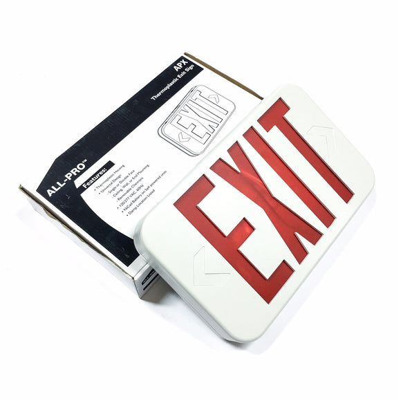 APX7R Thermo Plastic Exit Sign