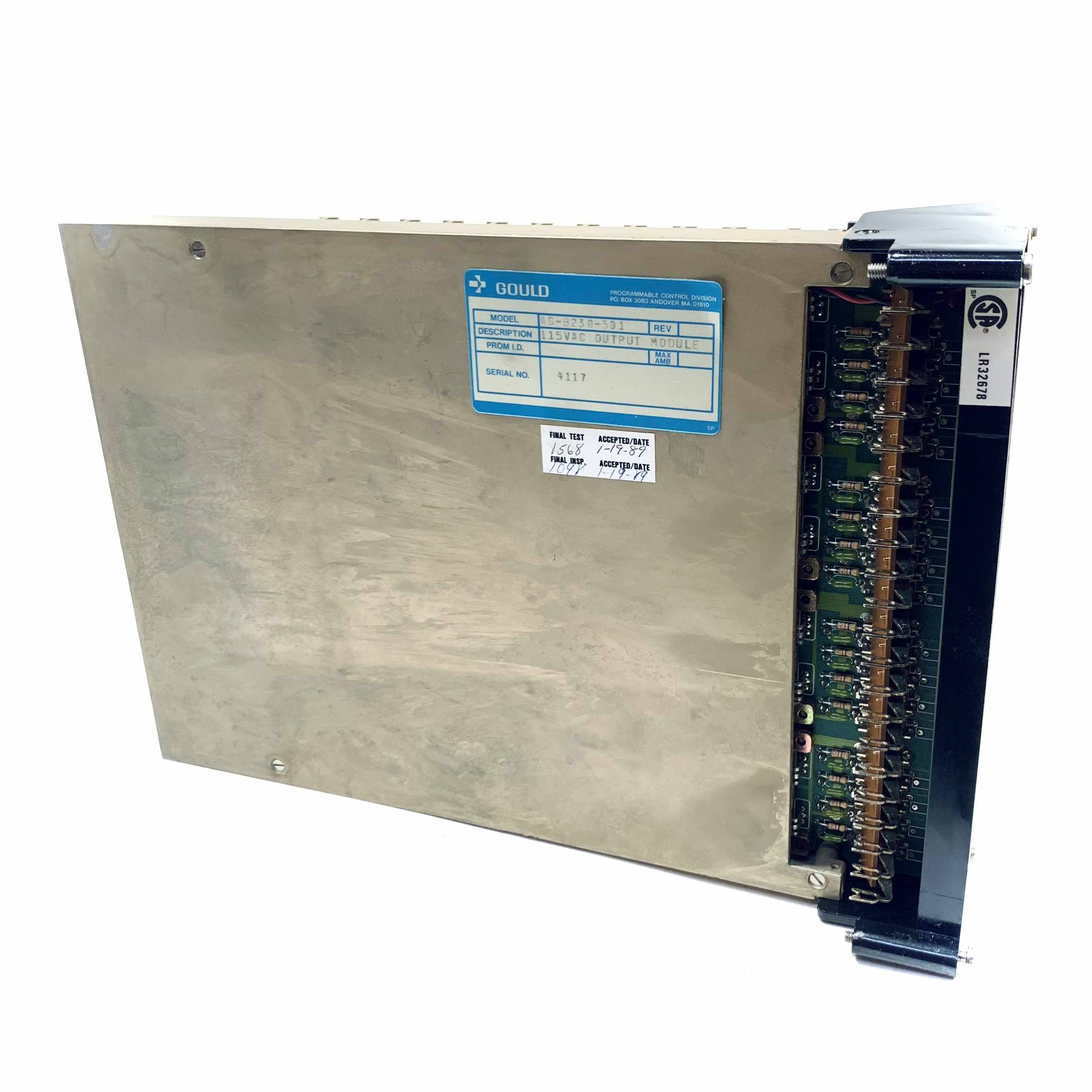 AS-B230-501 Modicon Output Module, 115VAC, 16 Outputs