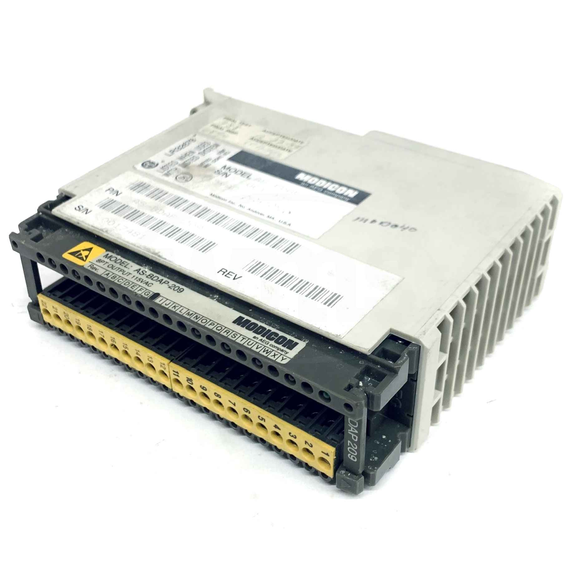 AS-BDAP-209 Modicon Output Module, 115VAC