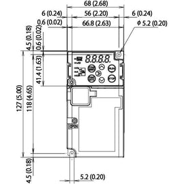 FRN0006E2S-2GB Fuji FRENIC-ACE 1.5HP Variable Frequency Drive (VFD)