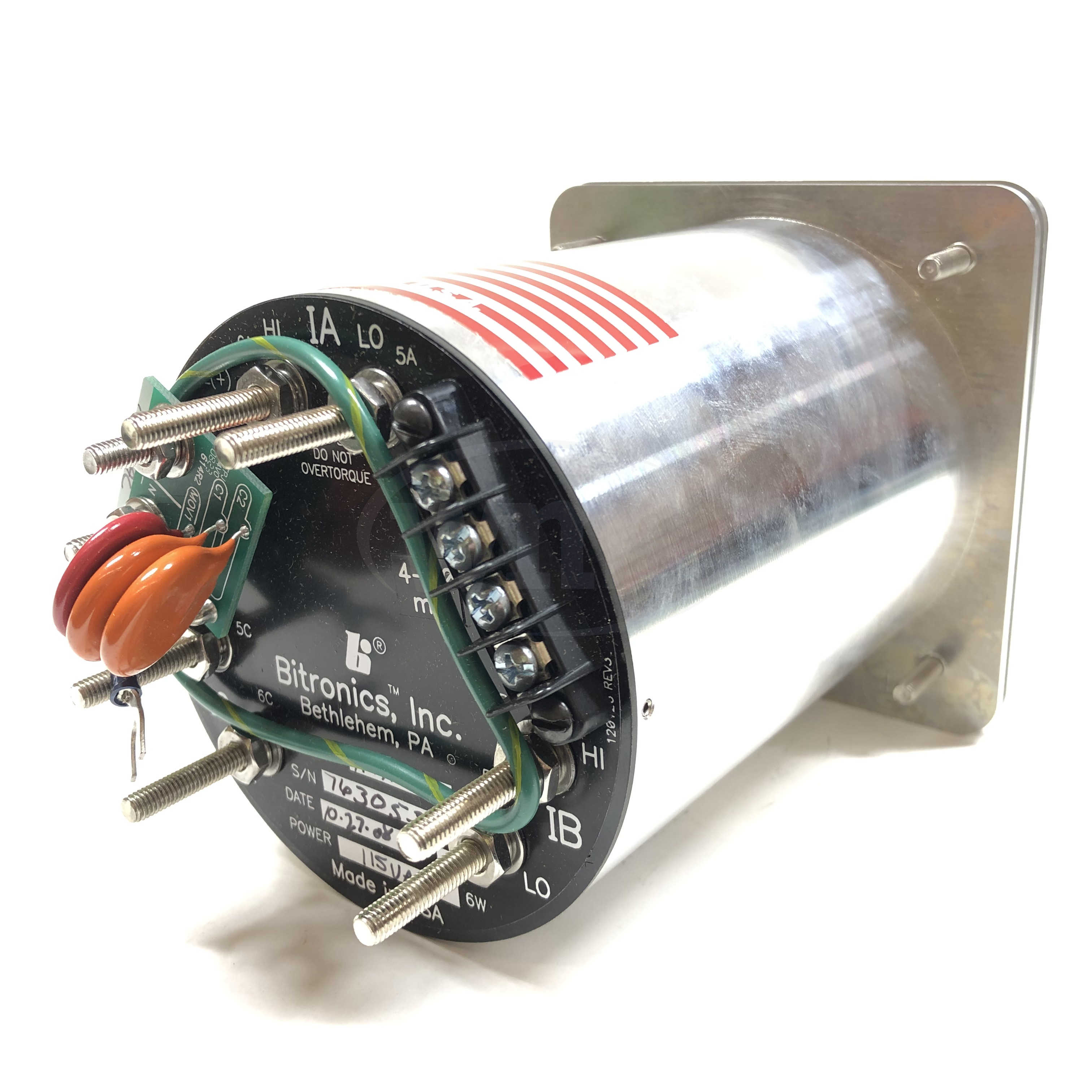 ATAIE102000100 Bitronics Amperes Panel Meter