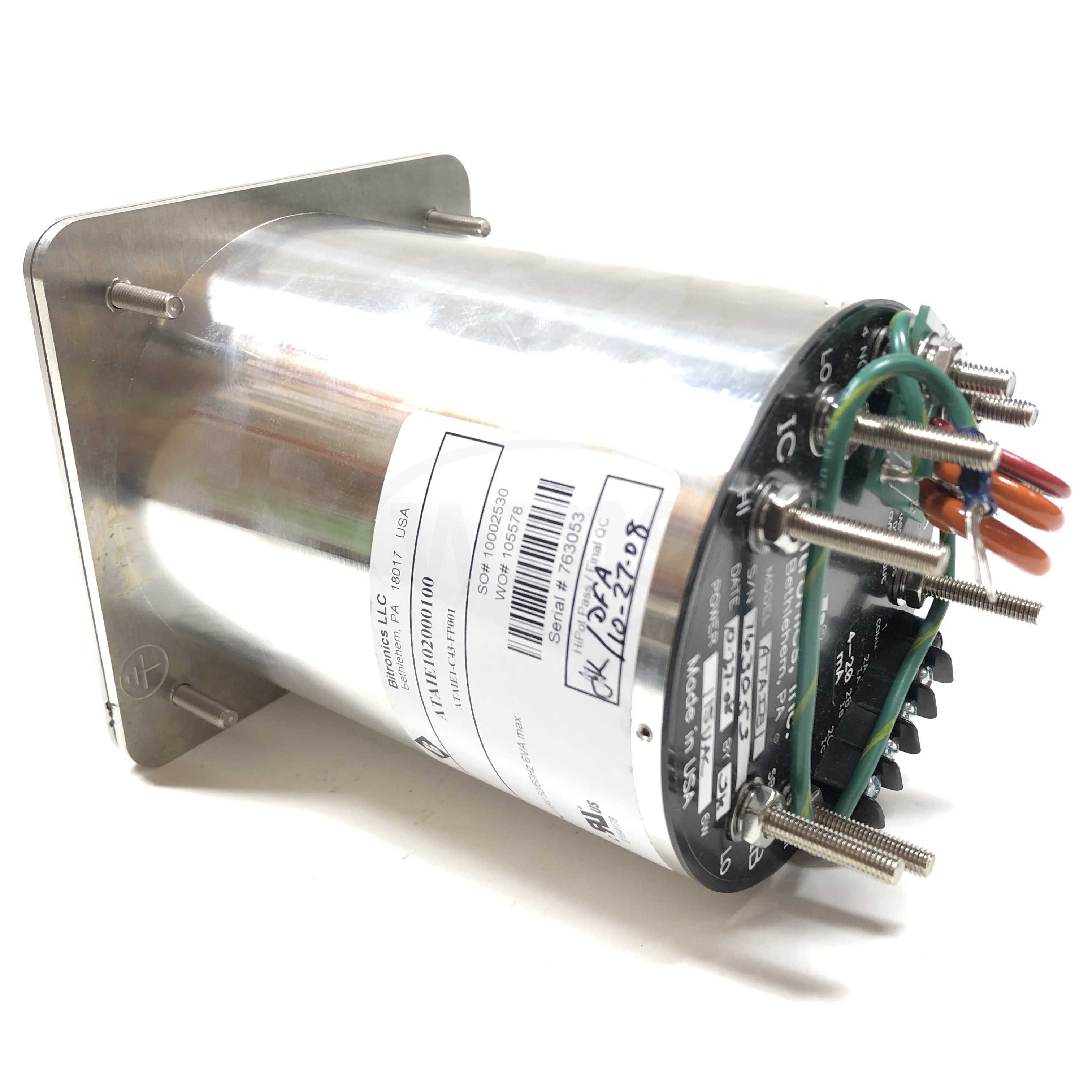ATAIE102000100 Bitronics Amperes Panel Meter