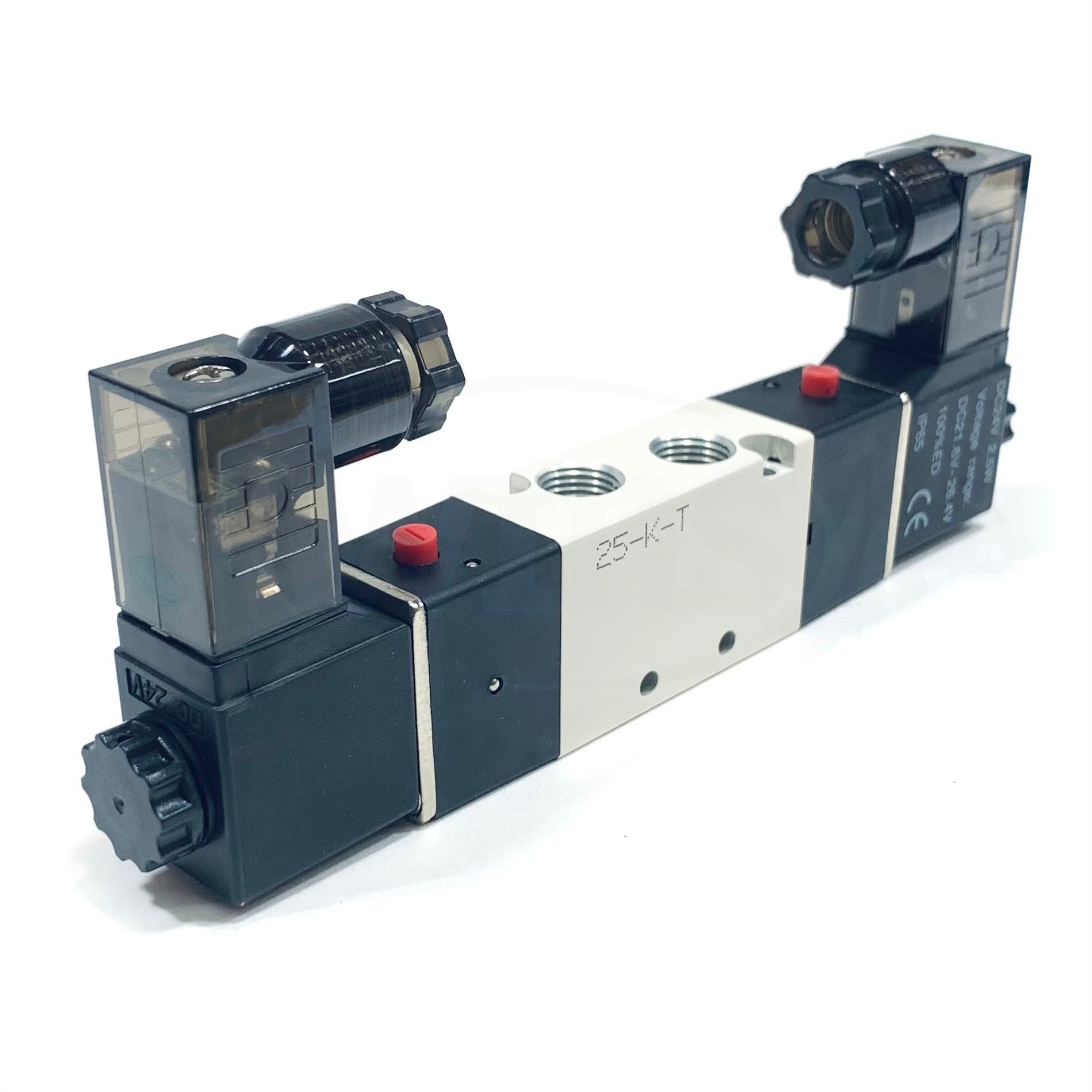 AVS-5121-24D Nitra Solenoid Valve 4 Way, 2 Position, 24 VDC, 2.5W