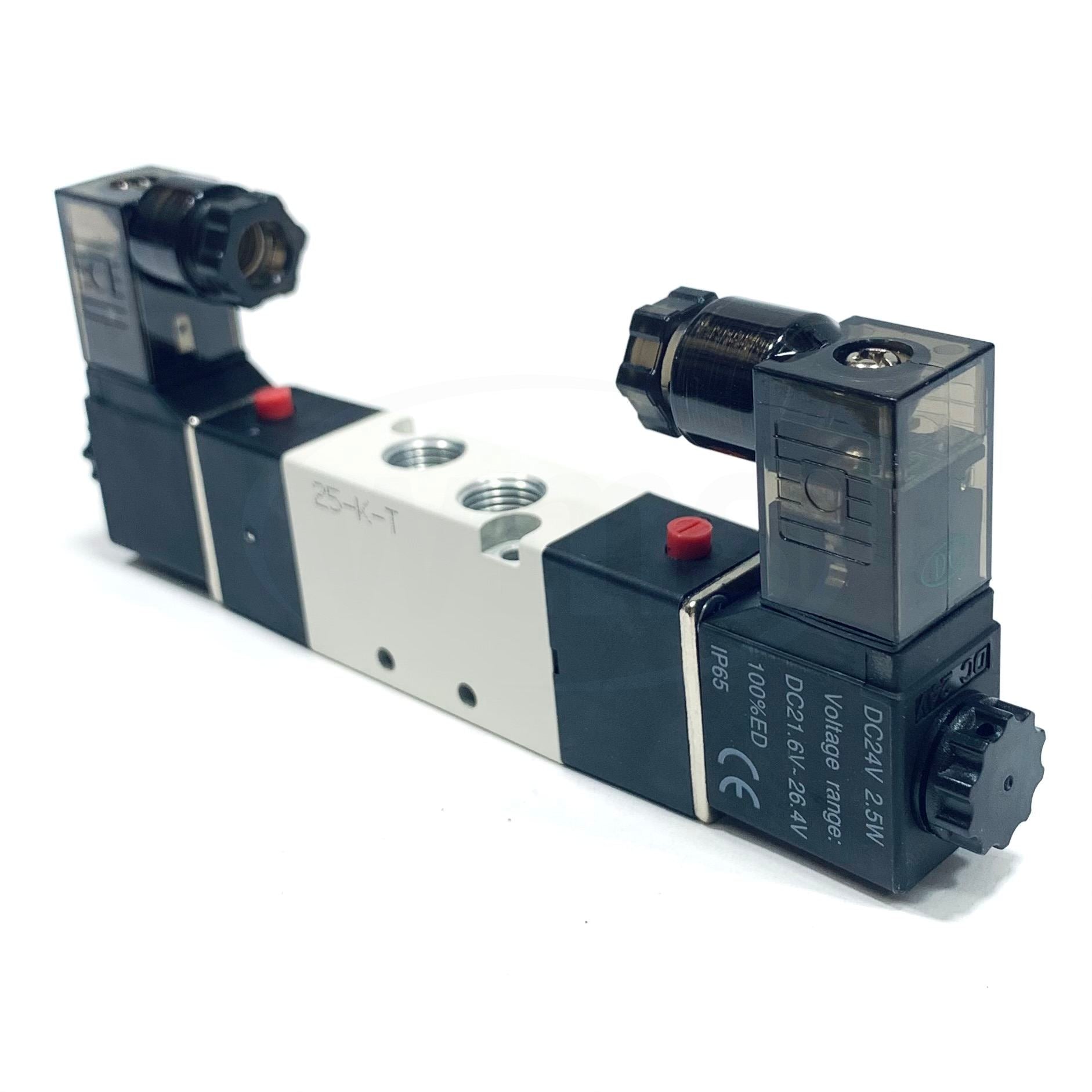 AVS-5121-24D Nitra Solenoid Valve 4 Way, 2 Position, 24 VDC, 2.5W - 0
