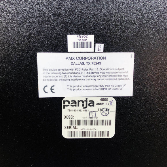 AXM-CG10/PB AMX 10.4" Touch Panel LCD Screen