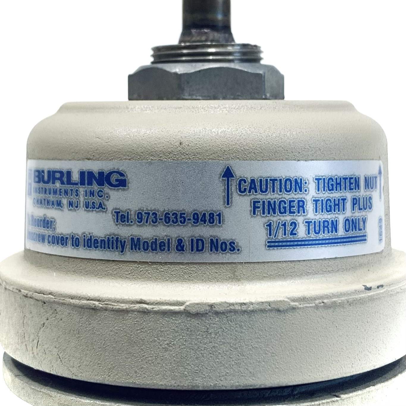 B-1C Burling Instruments Temperature Switch 125-250-480 VAC, 100-600 F - 0
