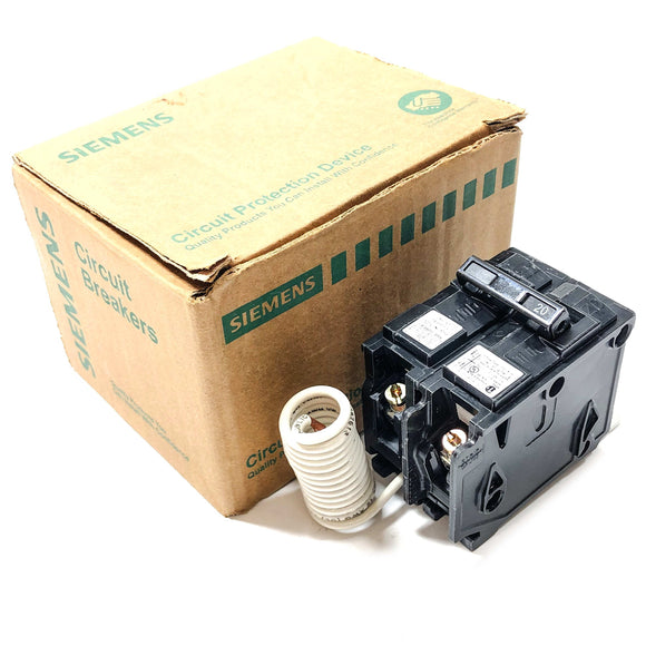 B120H00S01 Siemens Circuit Breaker, 20 Amp, 1-Pole