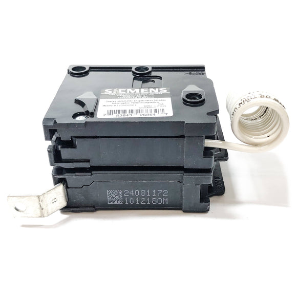 B120H00S01 Siemens Circuit Breaker, 20 Amp, 1-Pole