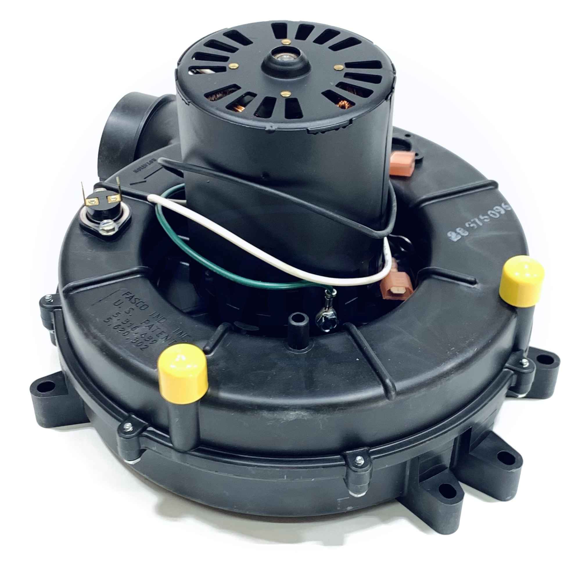 B2833001S Fasco Draft Inducer Motor, 115V, Type U21B, RPM 3400, 60Hz, Class B