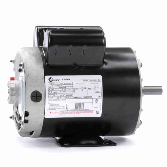 B381 Century 2 SPL HP Air Compressor Electric Motor, 3450RPM