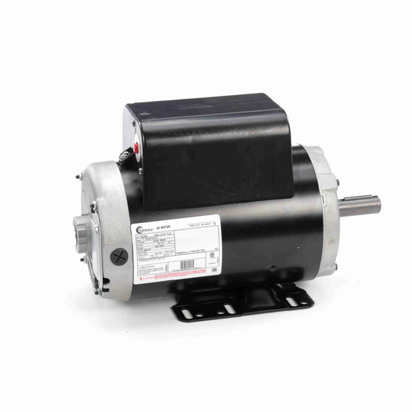 B386 Century 5HP Compressor Duty Electric Motor, 3450 RPM