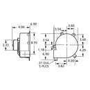 B47120 Fasco Centrifugal Blower Electric Motor, 1360/1100/830RPM-5