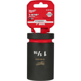 49-66-6509 Milwaukee SHOCKWAVE Impact Duty 1" Drive 1-5/16" Deep 6 Point Socket