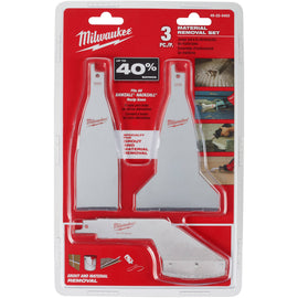 49-22-5403 Milwaukee SAWZALL Material Removal Blade 3-Piece Set