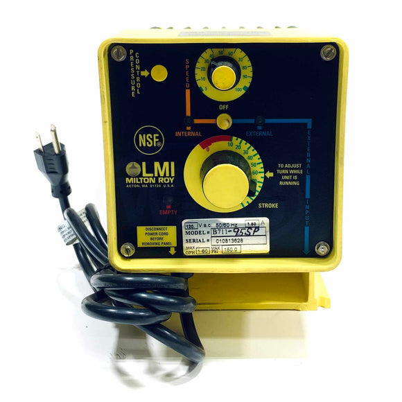 B711-95SP LMI Milton Roy Chemical Metering Pump