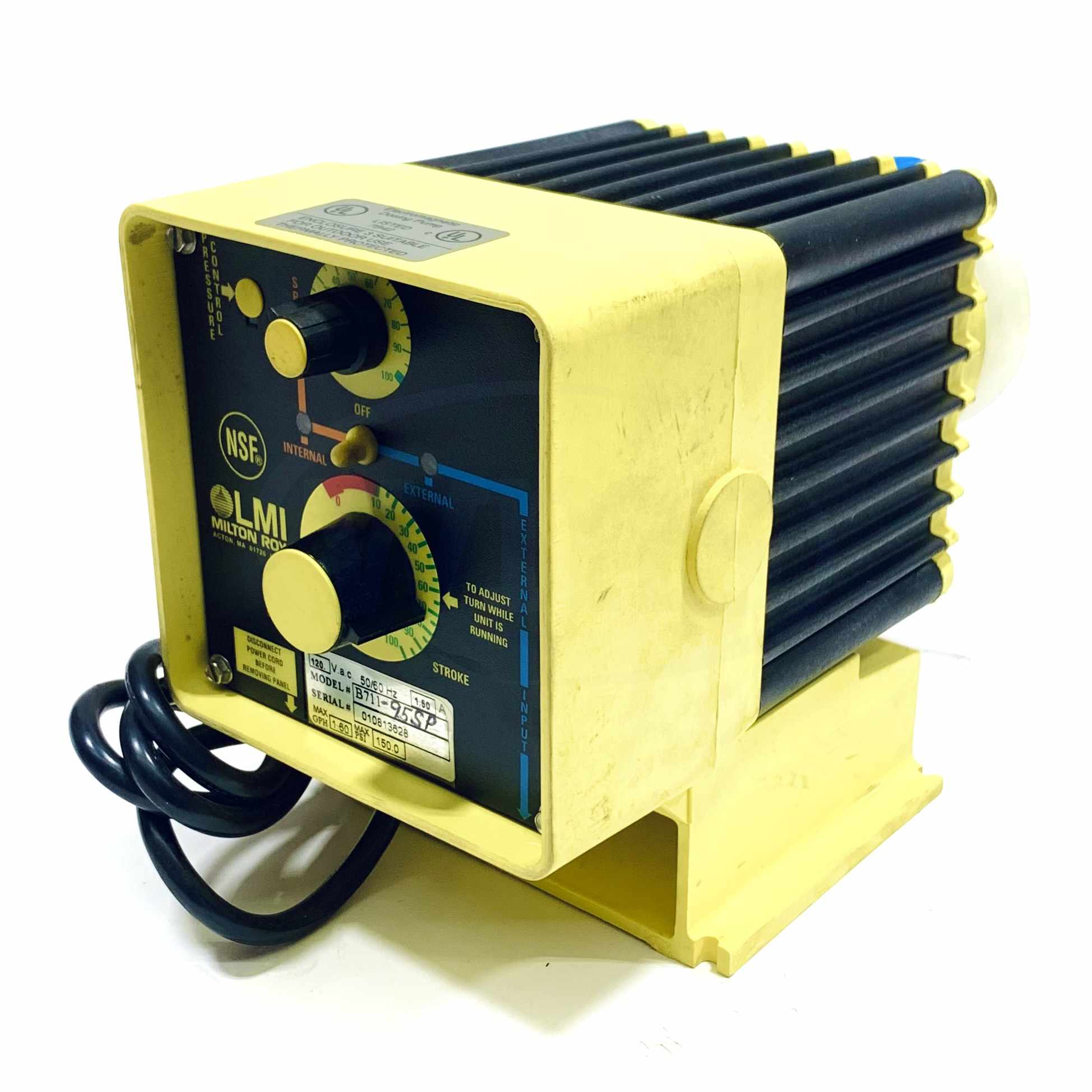 B711-95SP LMI Milton Roy Chemical Metering Pump - 0