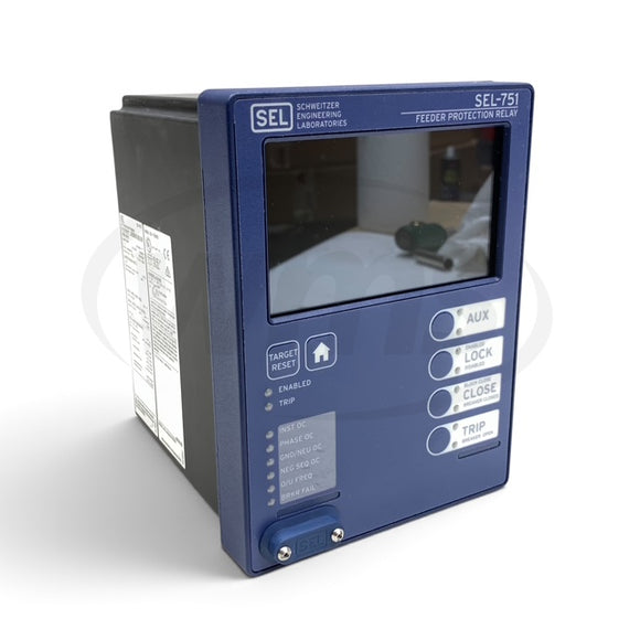 SEL-751 Schweitzer Engineering Feeder Protection Relay, P/N: 751001ACA0X7785BD00