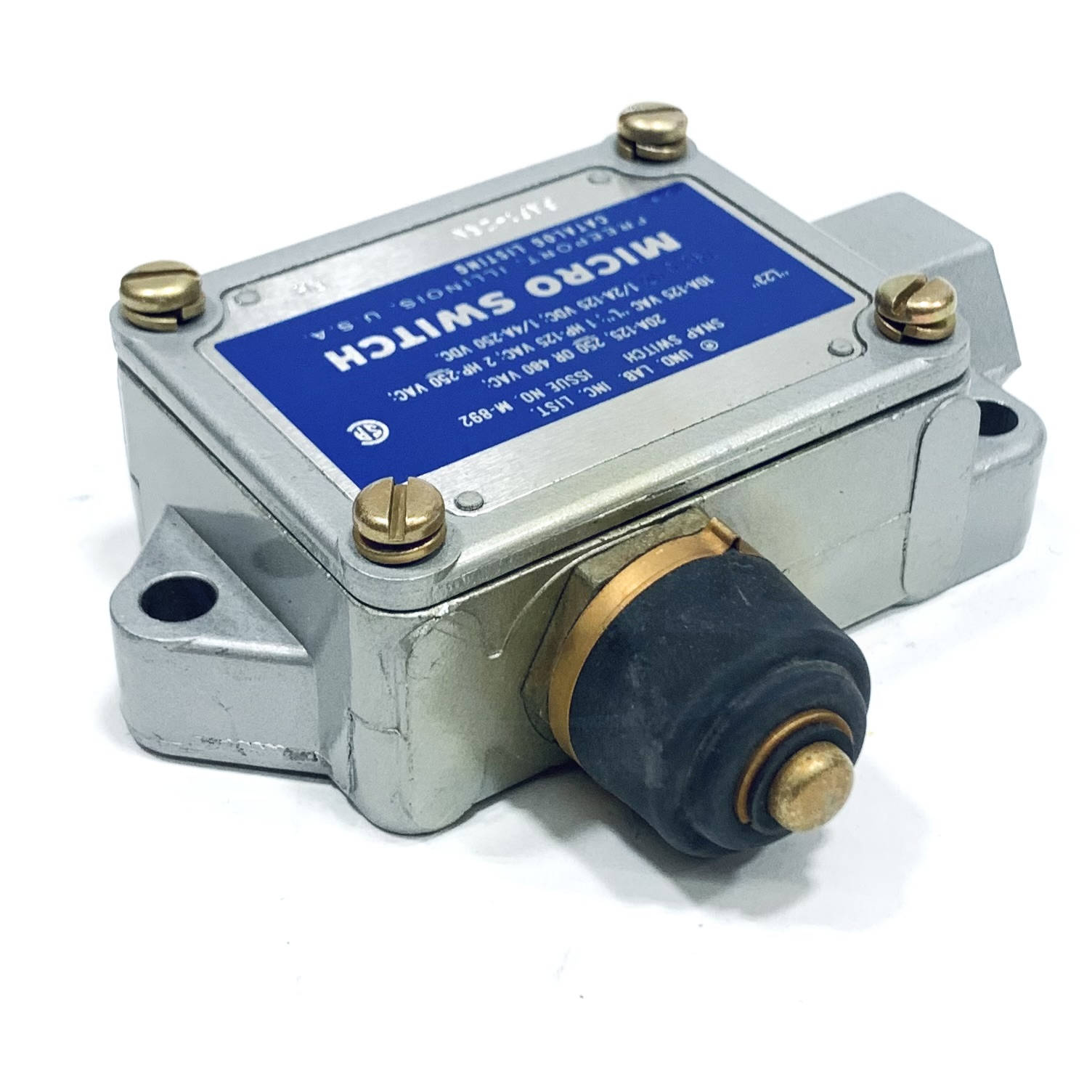 BAF1-2RN-RH Honeywell Plunger Limit Switch - 0