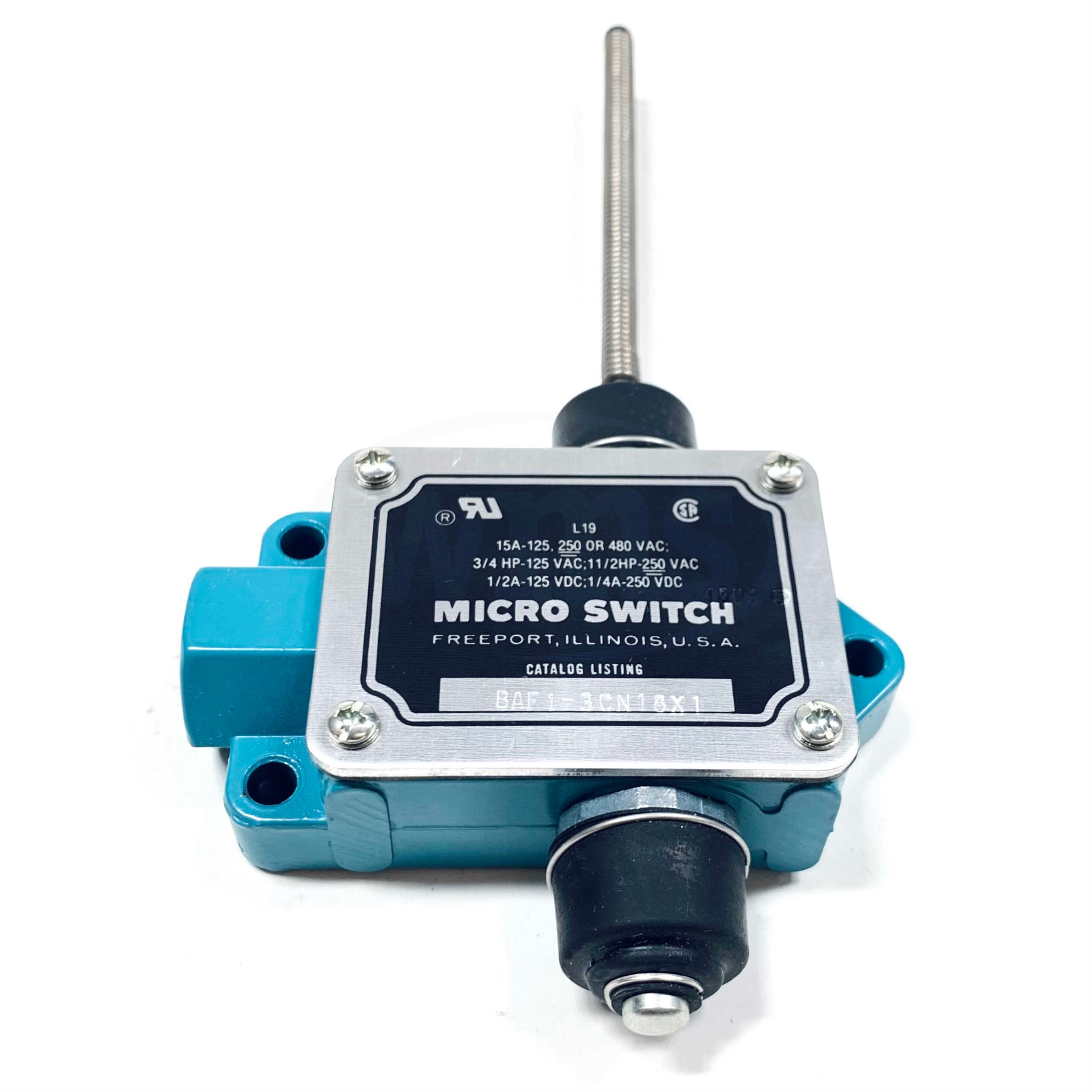 BAF1-3CN18X1 Honeywell Limit Switch, 15A-125, 250 or 480 VAC - 0