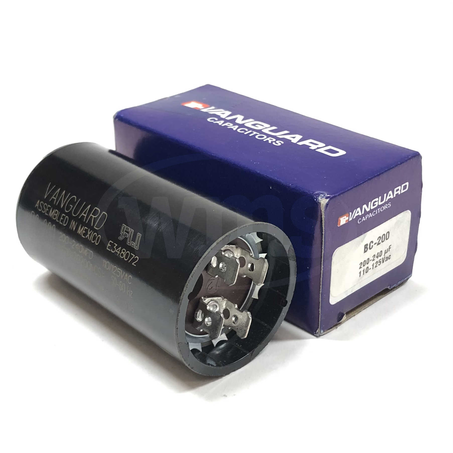 BC-200 Vanguard Capacitors 200-240 uF 110-125Vac