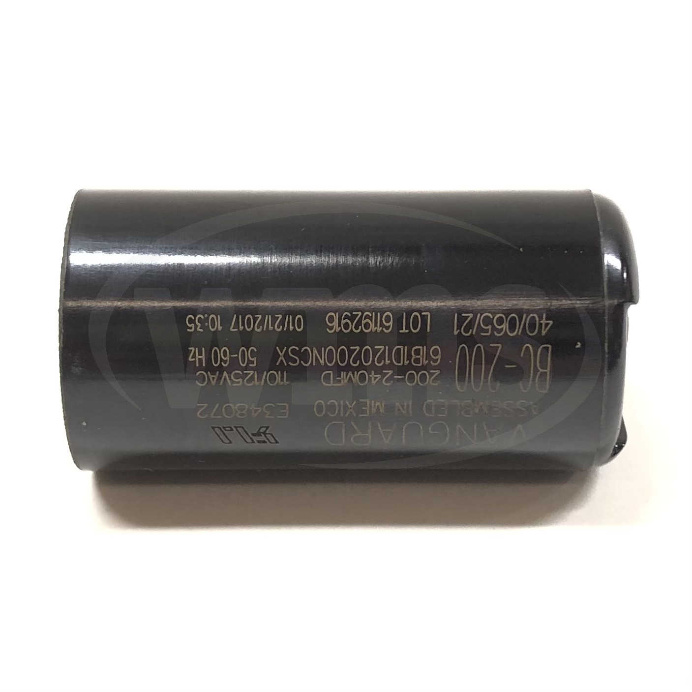 BC-200 Vanguard Capacitors 200-240 uF 110-125Vac - 0