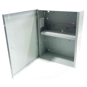 BC400SG Altronix Grey Enclosure With Battery Shelf, 15.5"H x 12"W x 4.5"D - 0