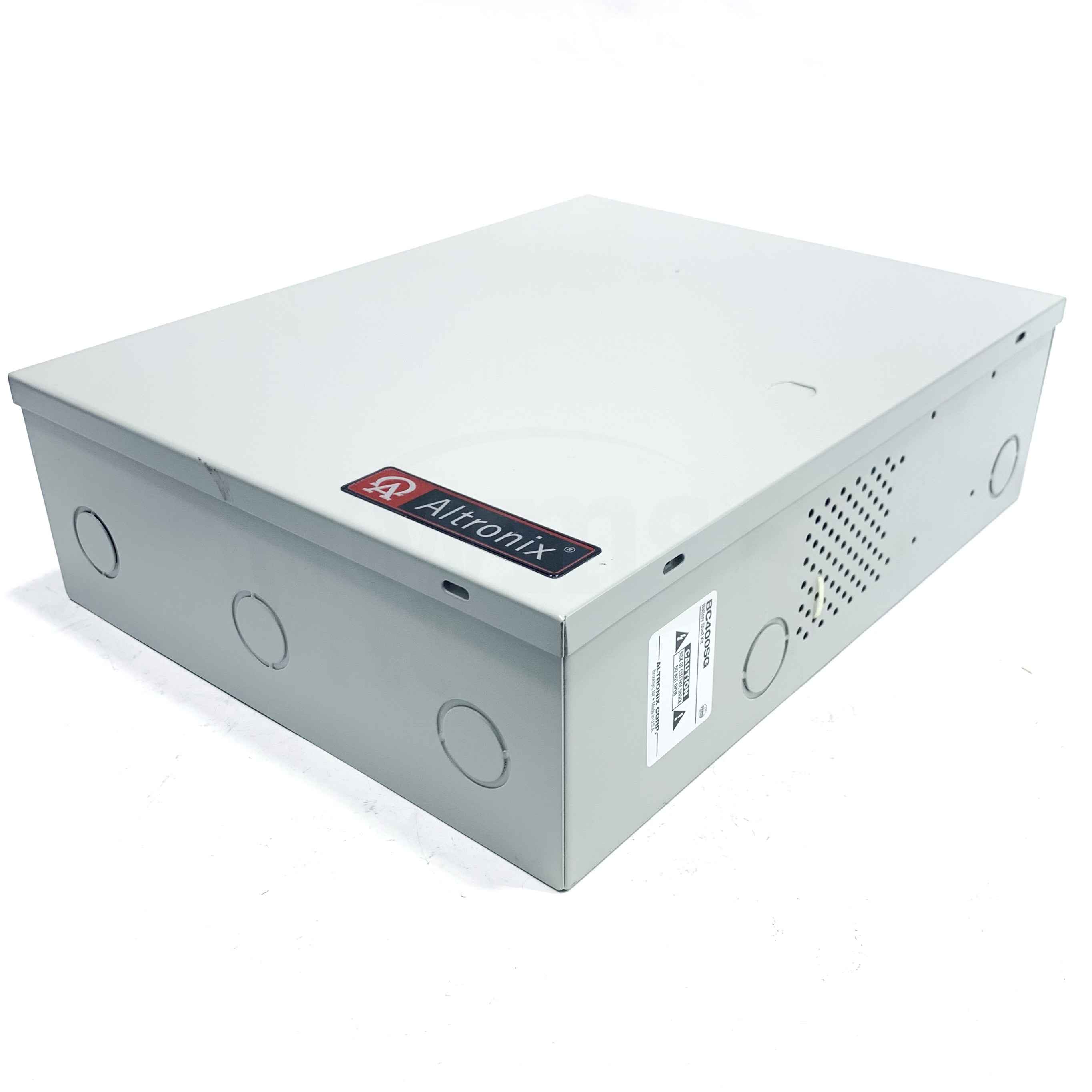 BC400SG Altronix Grey Enclosure With Battery Shelf, 15.5"H x 12"W x 4.5"D