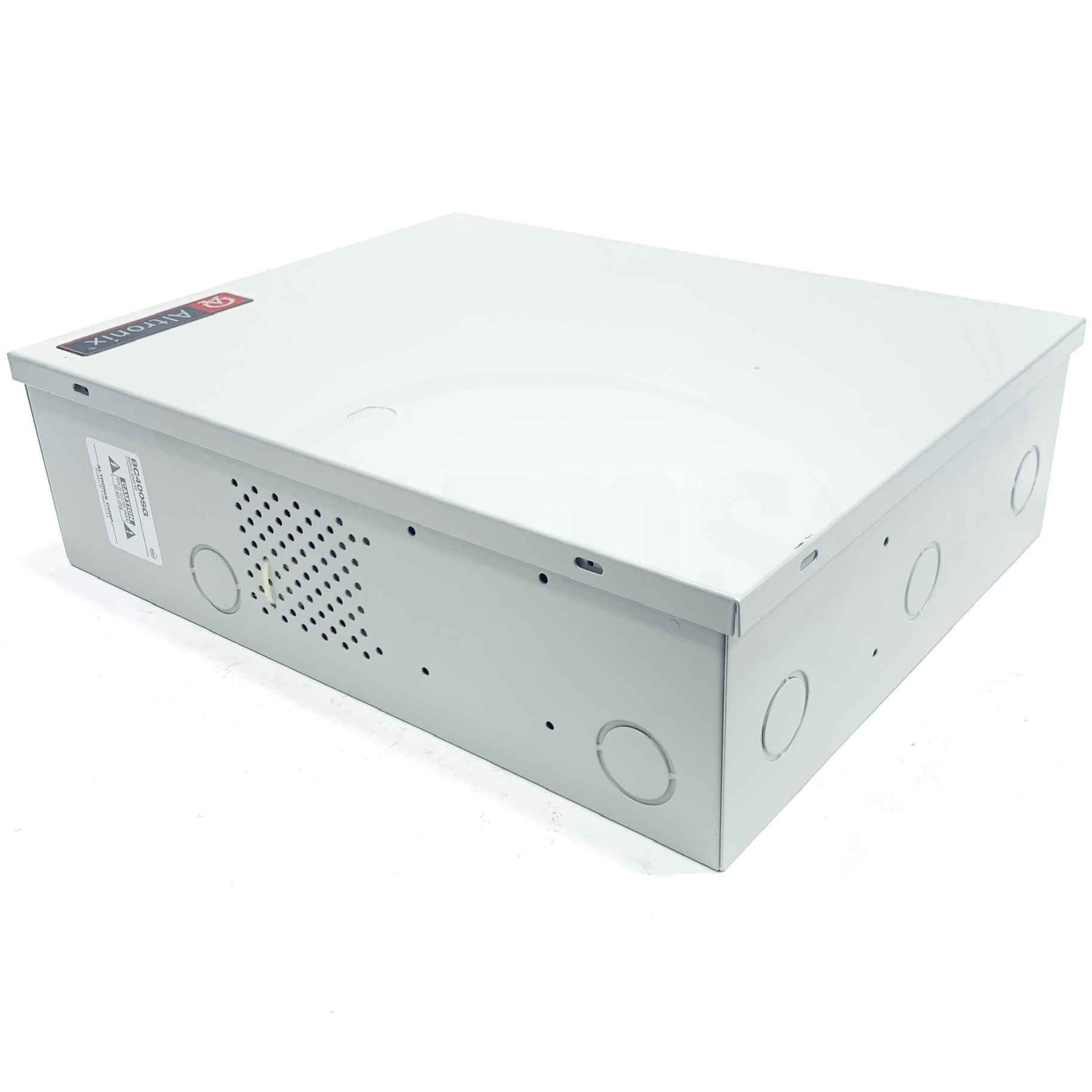 BC400SG Altronix Grey Enclosure With Battery Shelf, 15.5"H x 12"W x 4.5"D