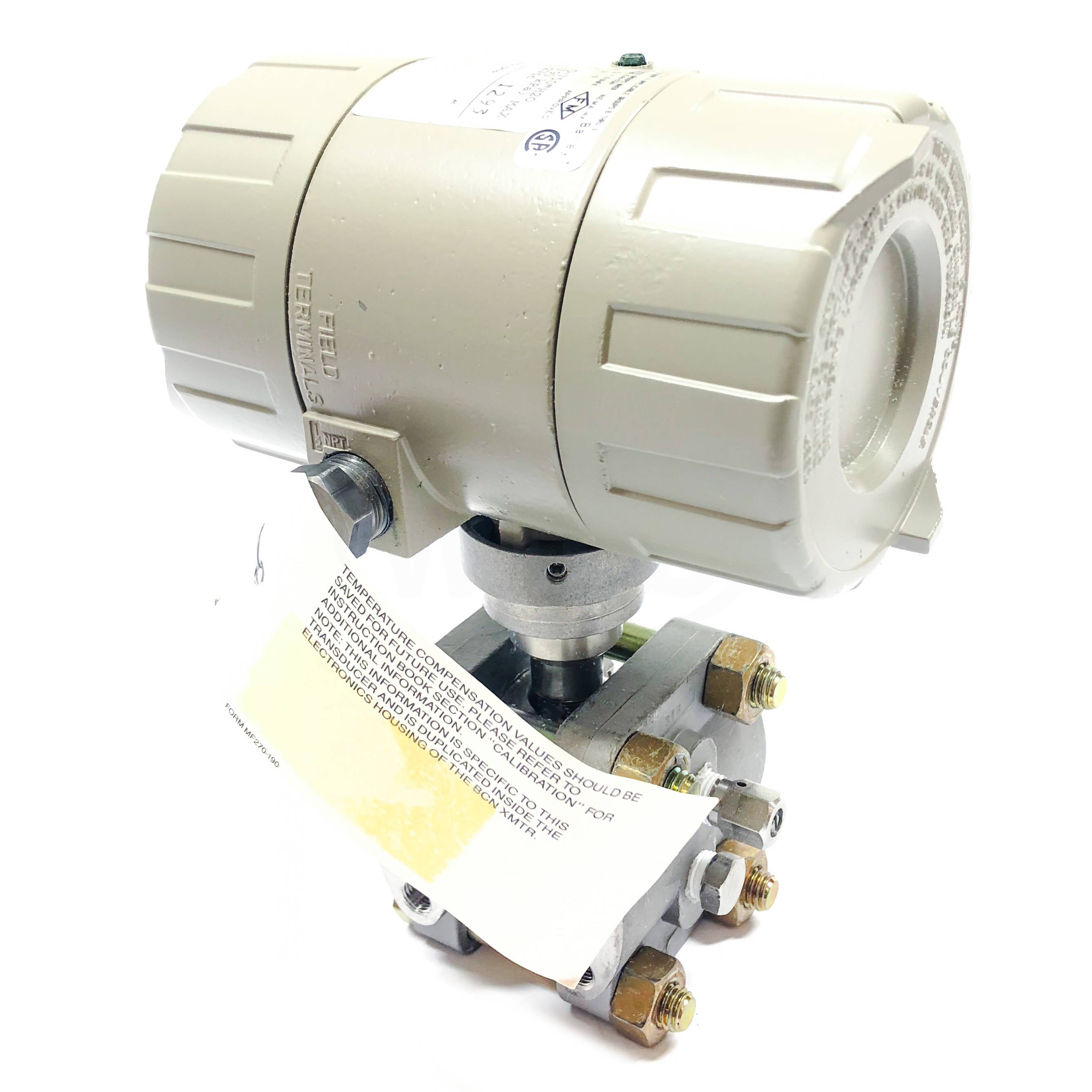 Bailey BCN55215150 Pressure Transmitter, 0-750" H20