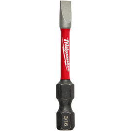 48-32-4919 Milwaukee SHOCKWAVE 2" Slotted Power Bit, 3/16" Width