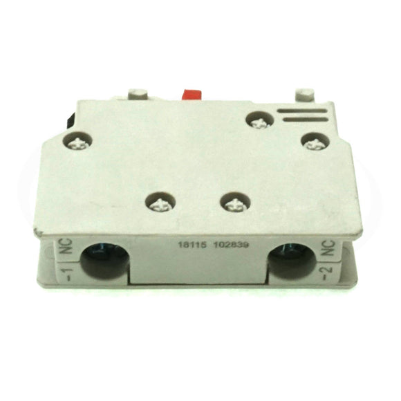 BCXMF01 WEG Auxiliary Contact Block, 1 NC Contact