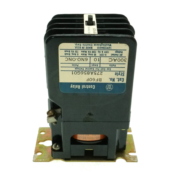 BF60F Westinghouse BF Control Relay, 6NO