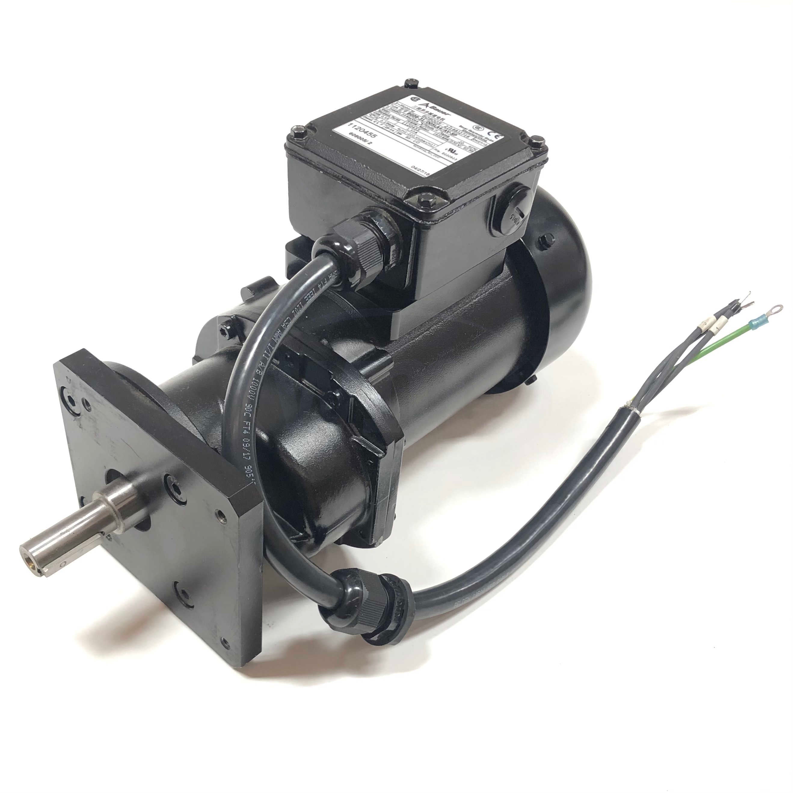 BG06-31/D05LA4/AV-SP Bauer Gearmotor .34HP, 78RPM, 1620RPM, 230V, 60Hz
